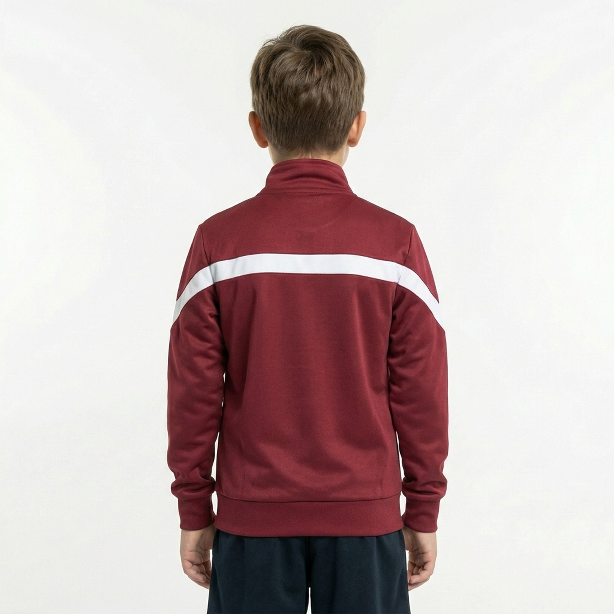 legea-calcutta-giacca-da-allenamento-con-zip-granata-2xs image 2
