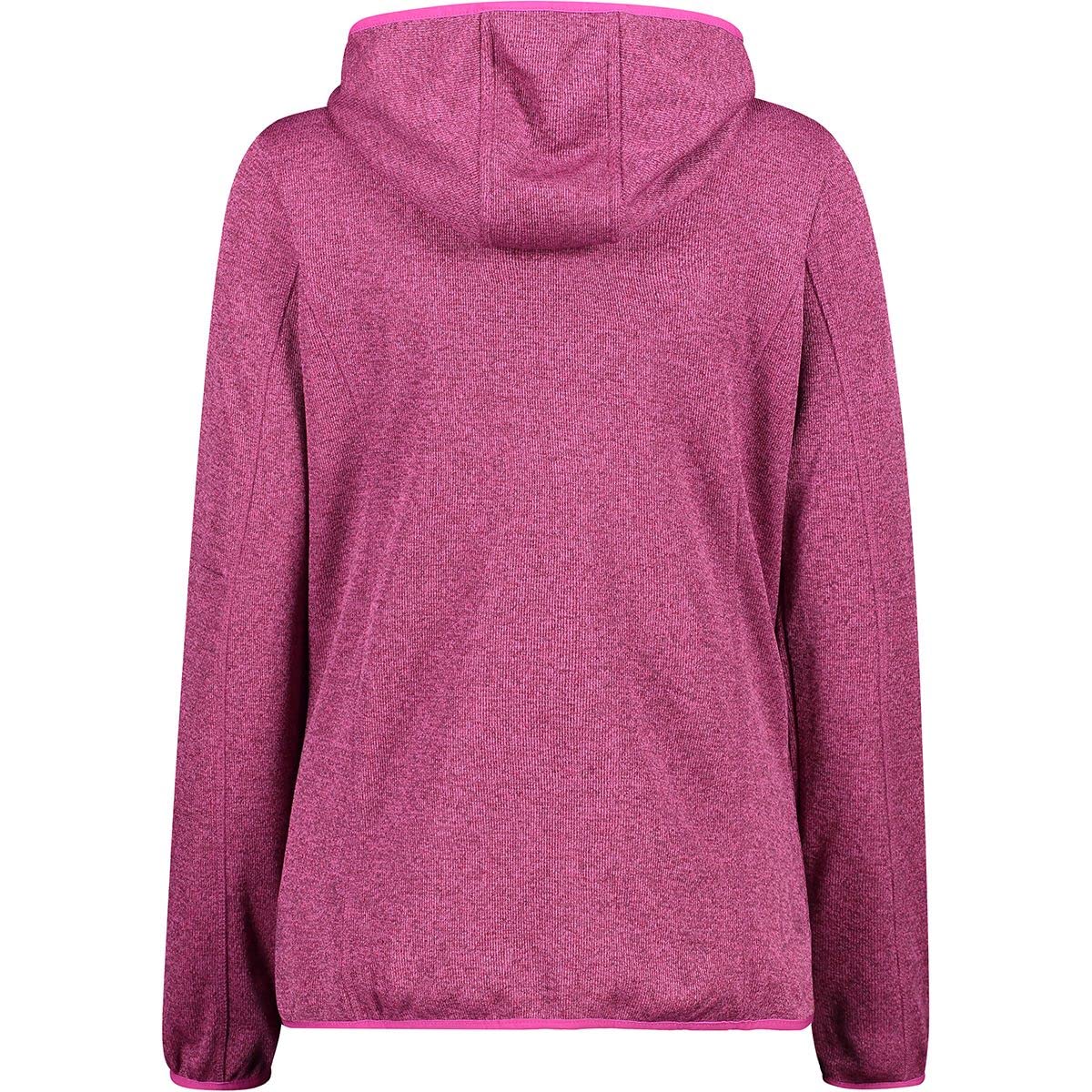 cmp-rigel-giacca-in-pile-leggero-donna-con-cappuccio-in-maglia image 2