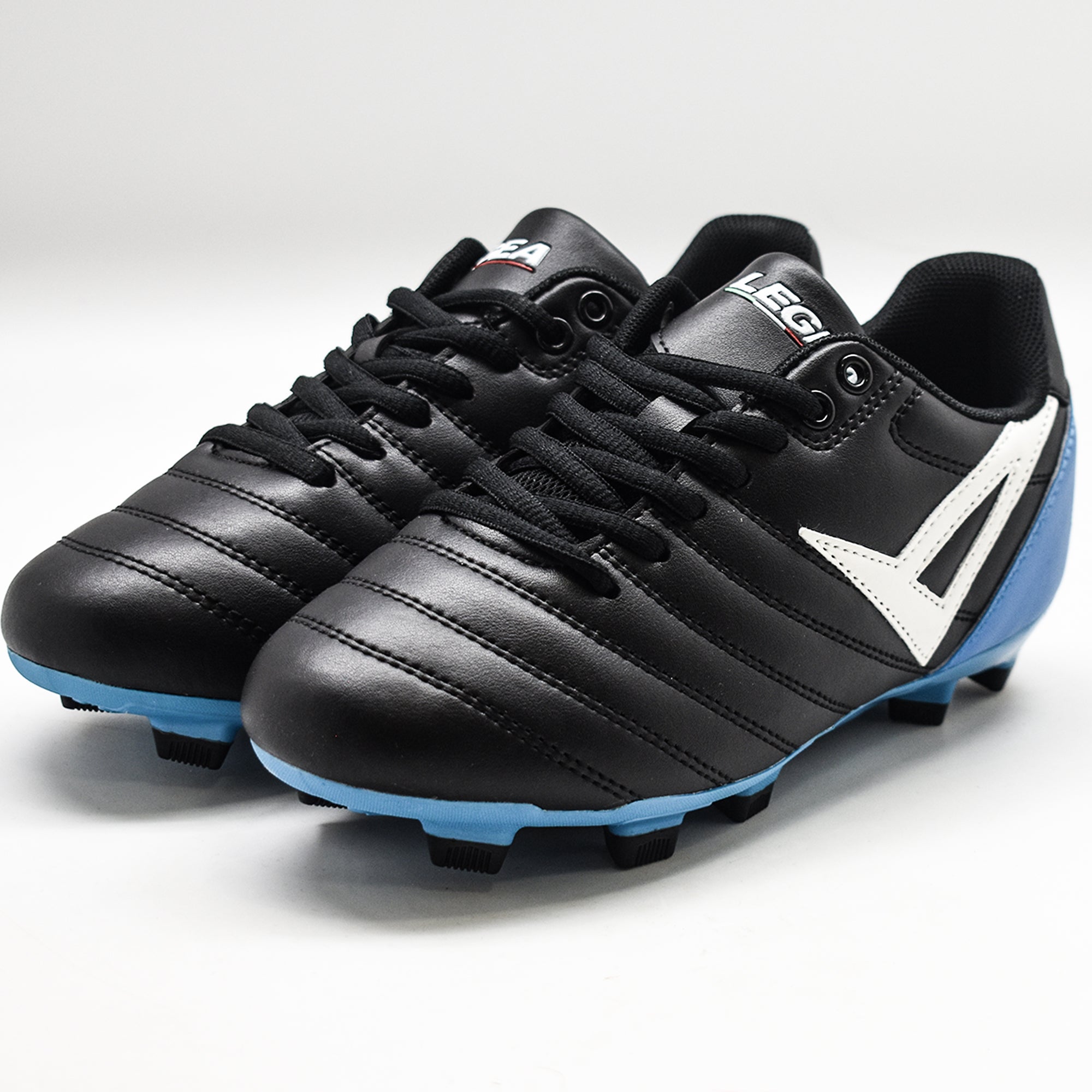 legea-doko-scarpa-da-calcio-nero-azzurro-43 image 5
