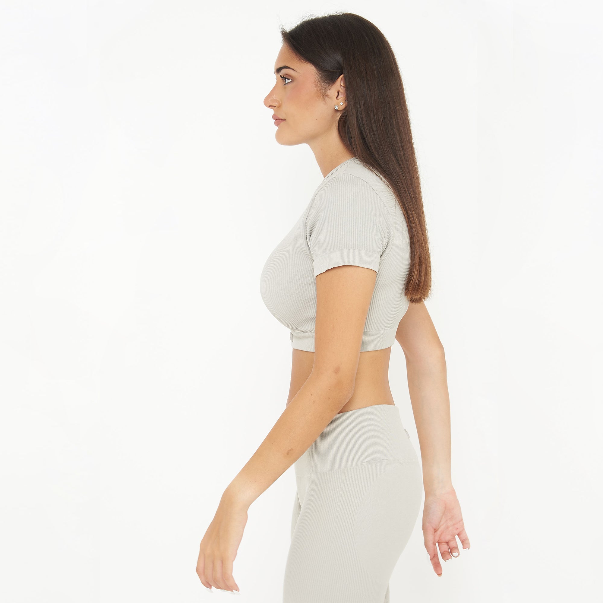 legea-way-maglia-fitness-crop-donna-grigio-m image 5