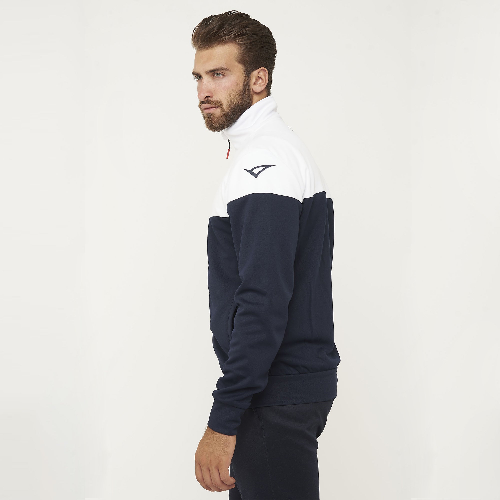 legea-ontario-tuta-sportiva-completa-giacca-pantaloni-blu-bianco-s image 2