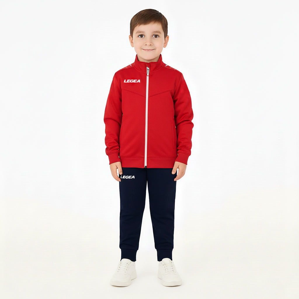 legea-alabama-giacca-full-zip-taglie-piccole-rosso-2xs image 2
