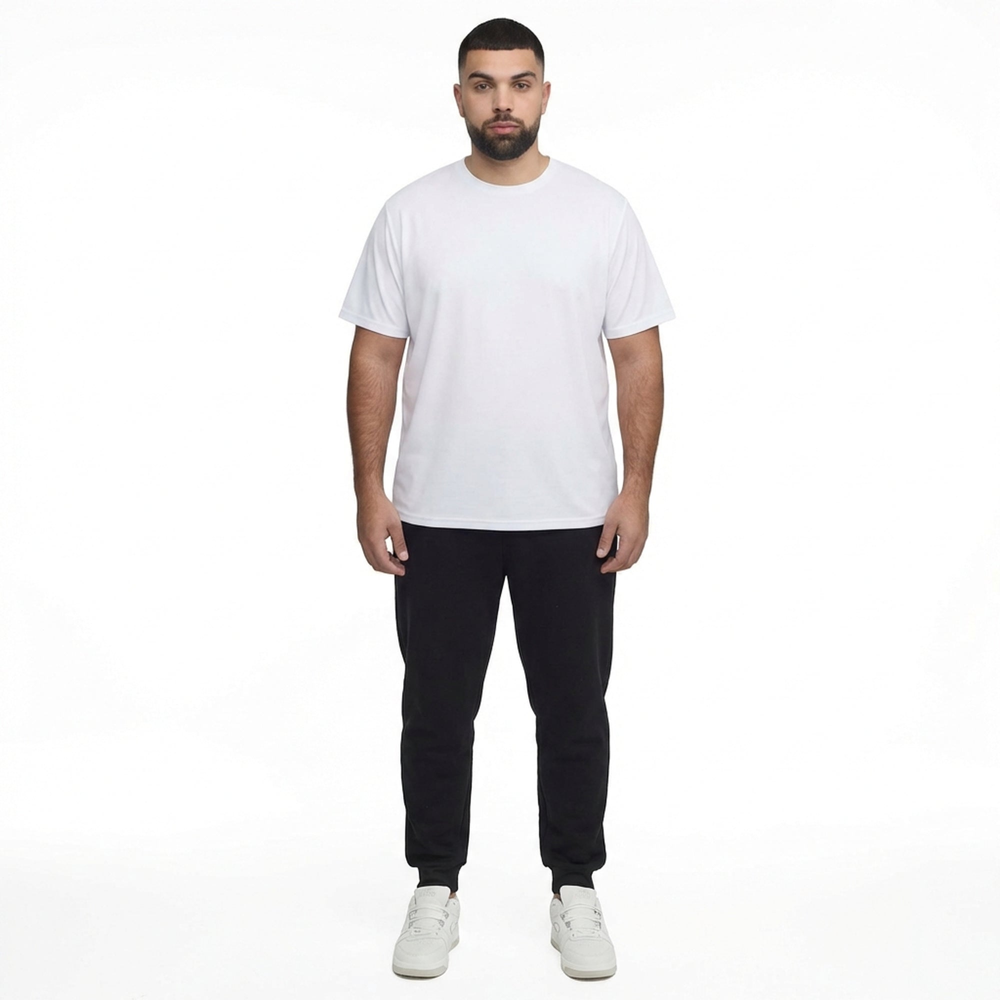 legea-sofia-pantaloni-sportivi-cotone-oversize-nero-4xl image 1