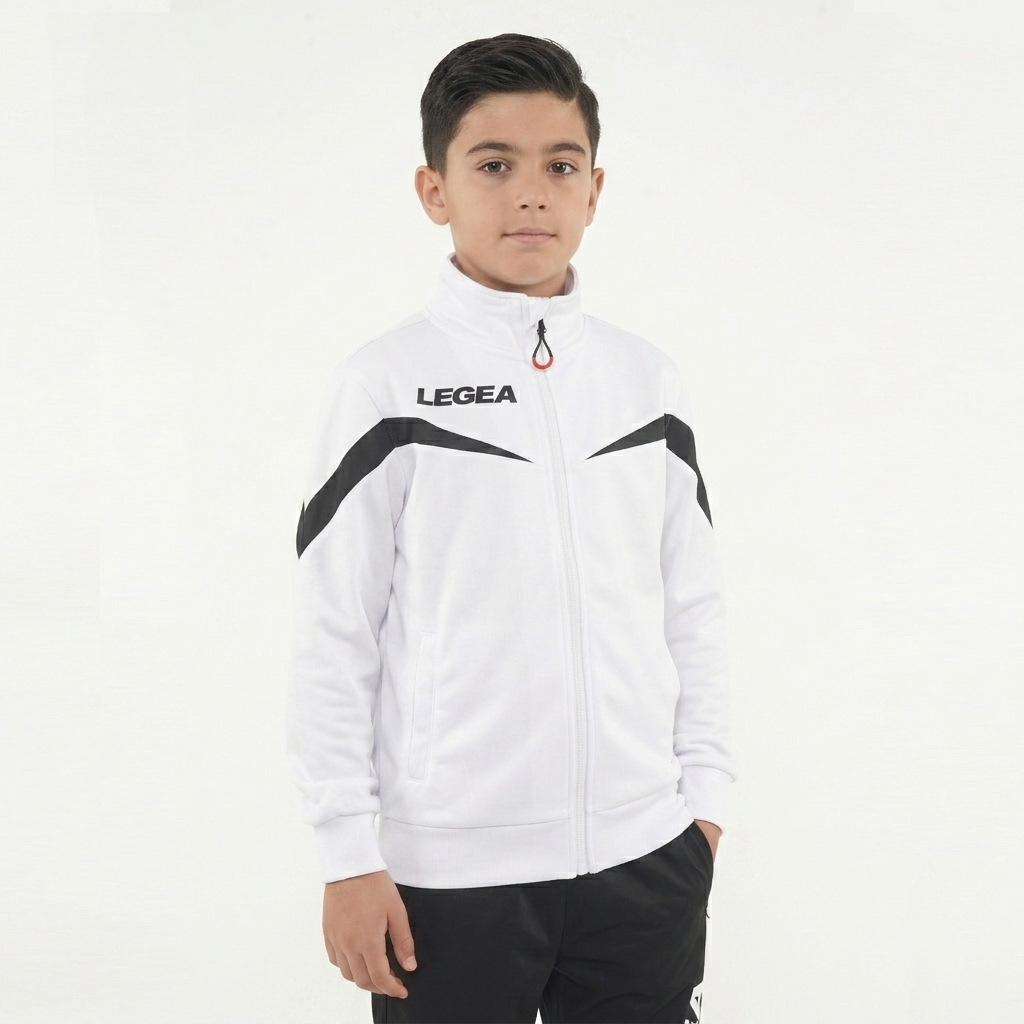 legea-giacca-sportiva-con-zip-salvador-bianco-3xs image 1