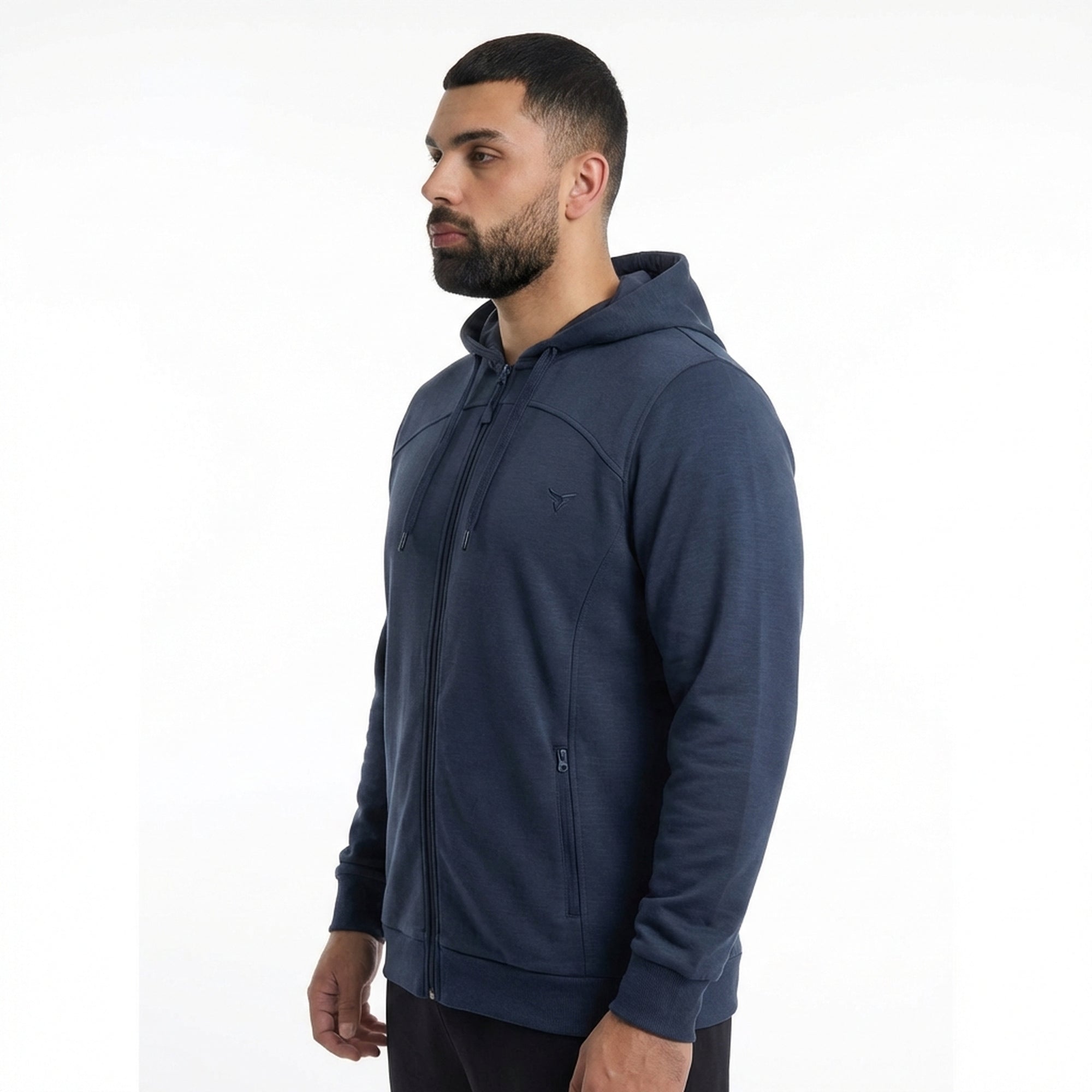 legea-sail-giacca-sportiva-cotone-oversize-con-cappuccio-blu image 3
