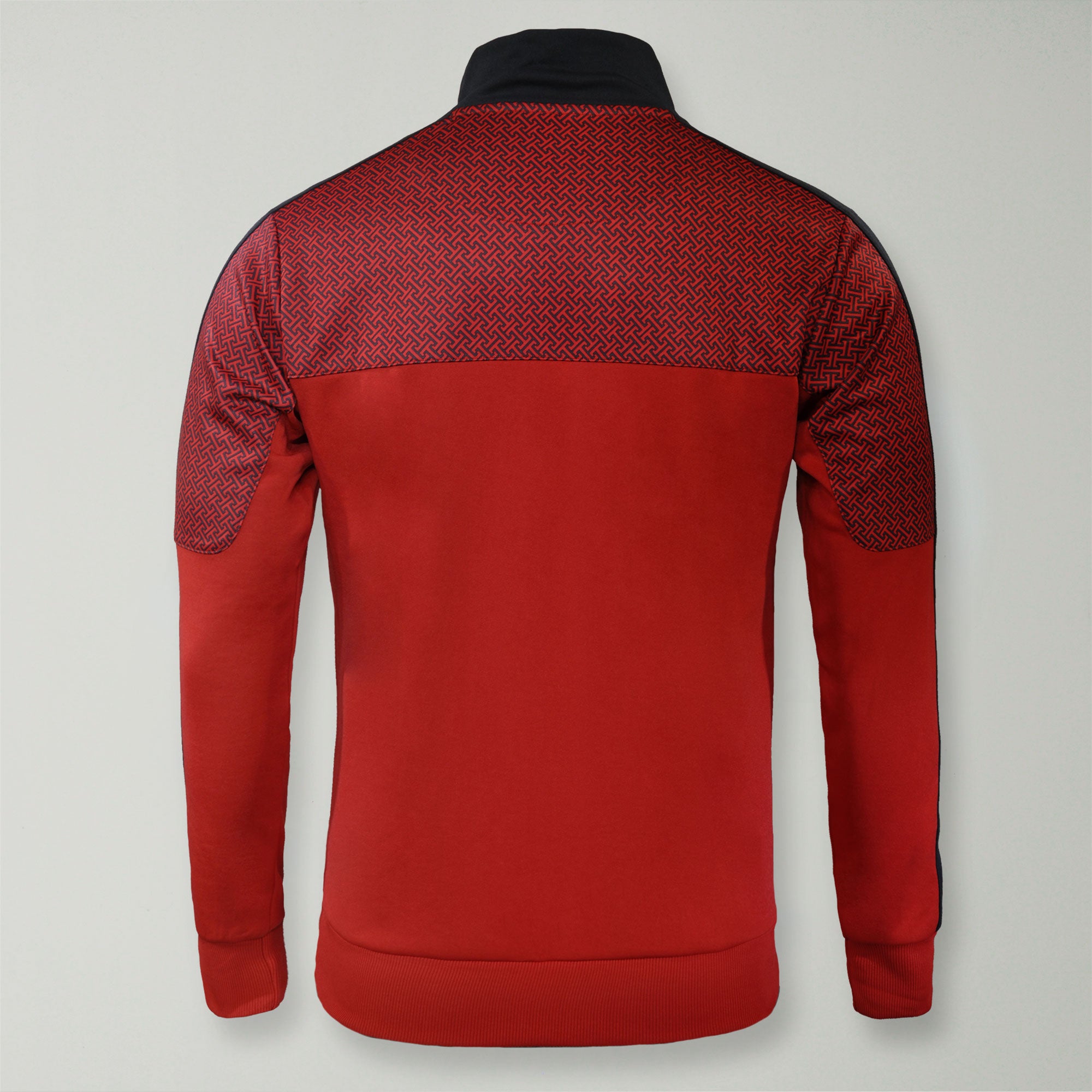 legea-damasco-giacca-da-allenamento-rosso-grigio-scuro-s image 3