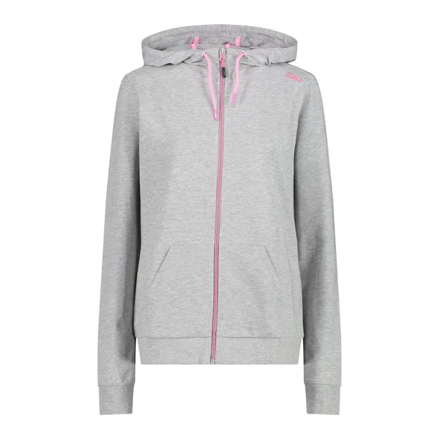 cmp-rigel-giacca-melange-elasticizzata-donna-con-cappuccio-fisso image 1