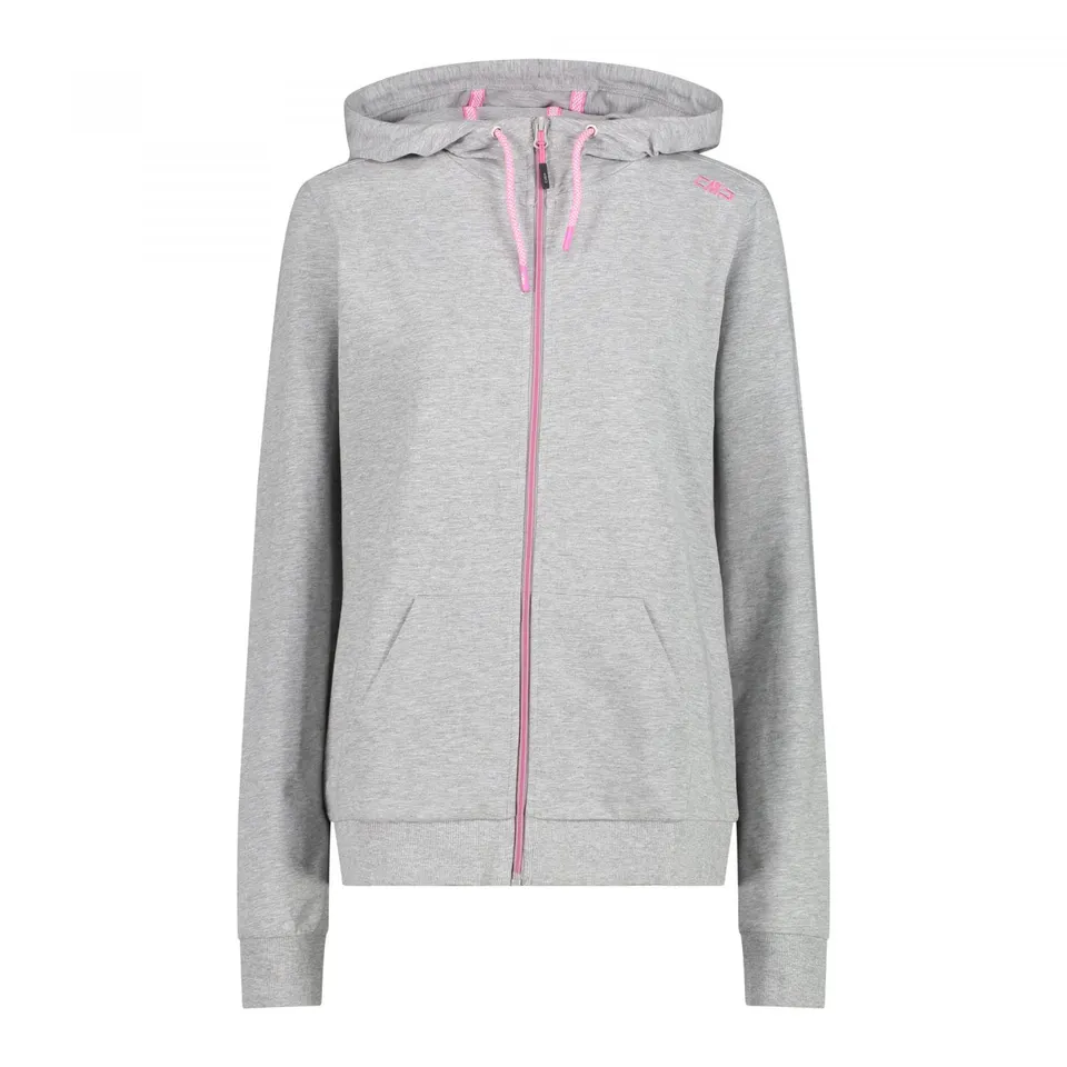 cmp-rigel-giacca-melange-elasticizzata-donna-con-cappuccio-fisso image 1