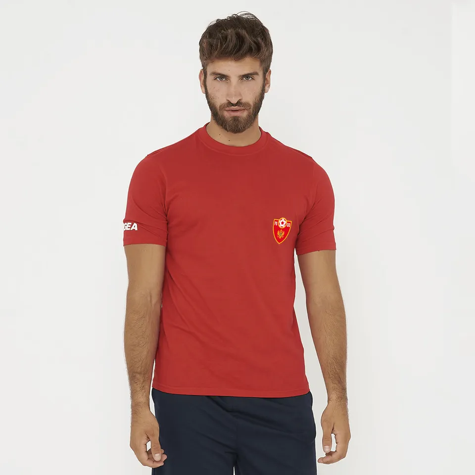 legea-aria-t-shirt-cotone-montenegro-rossa image 1