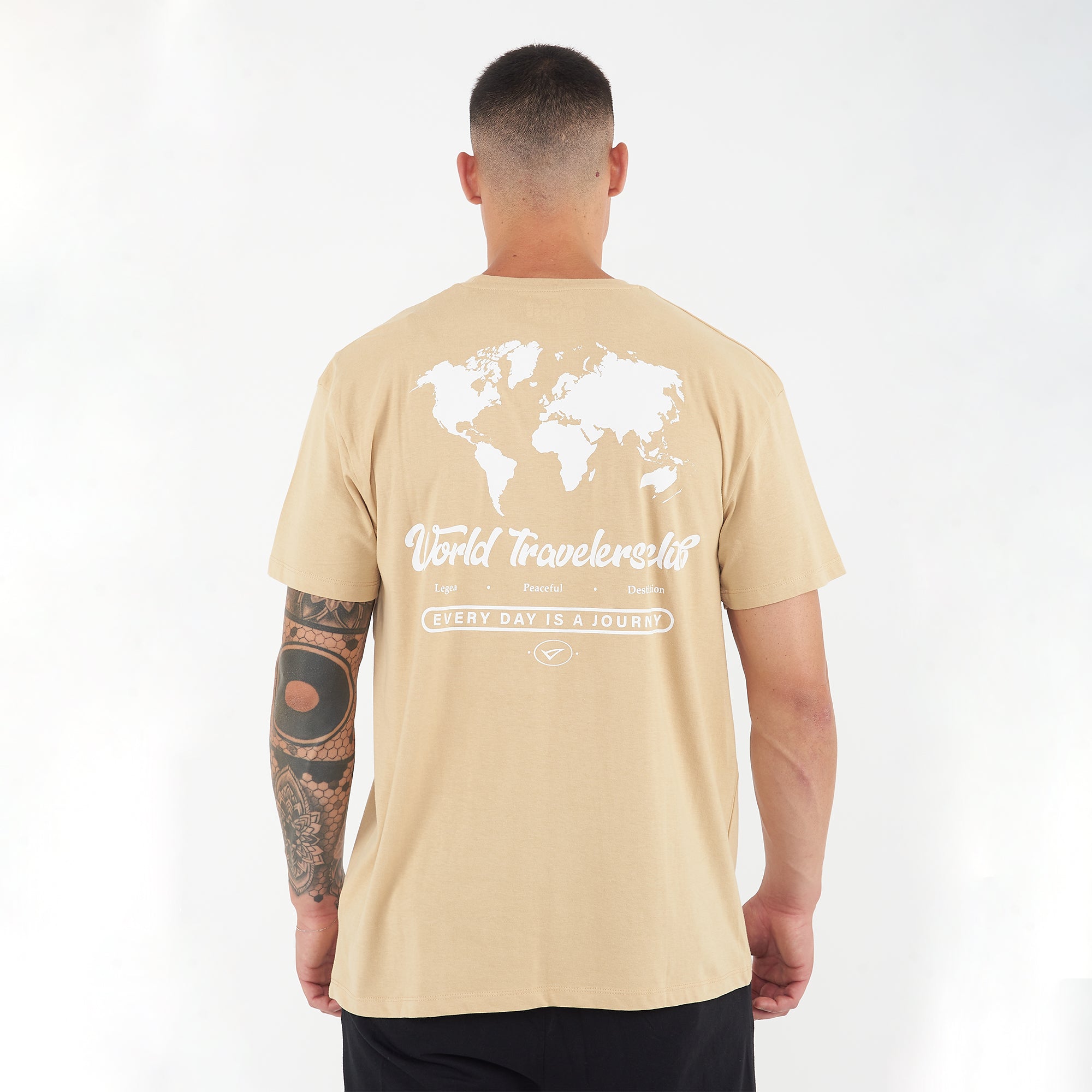 legea-traveller-t-shirt-in-cotone-loose-beige-l image 2