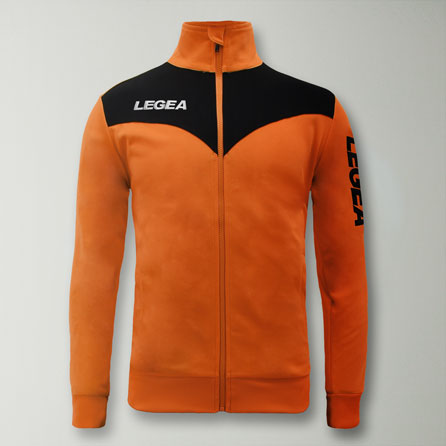 legea-peru-special-giacca-allenamento-junior-arancio-nero-3xs image 1