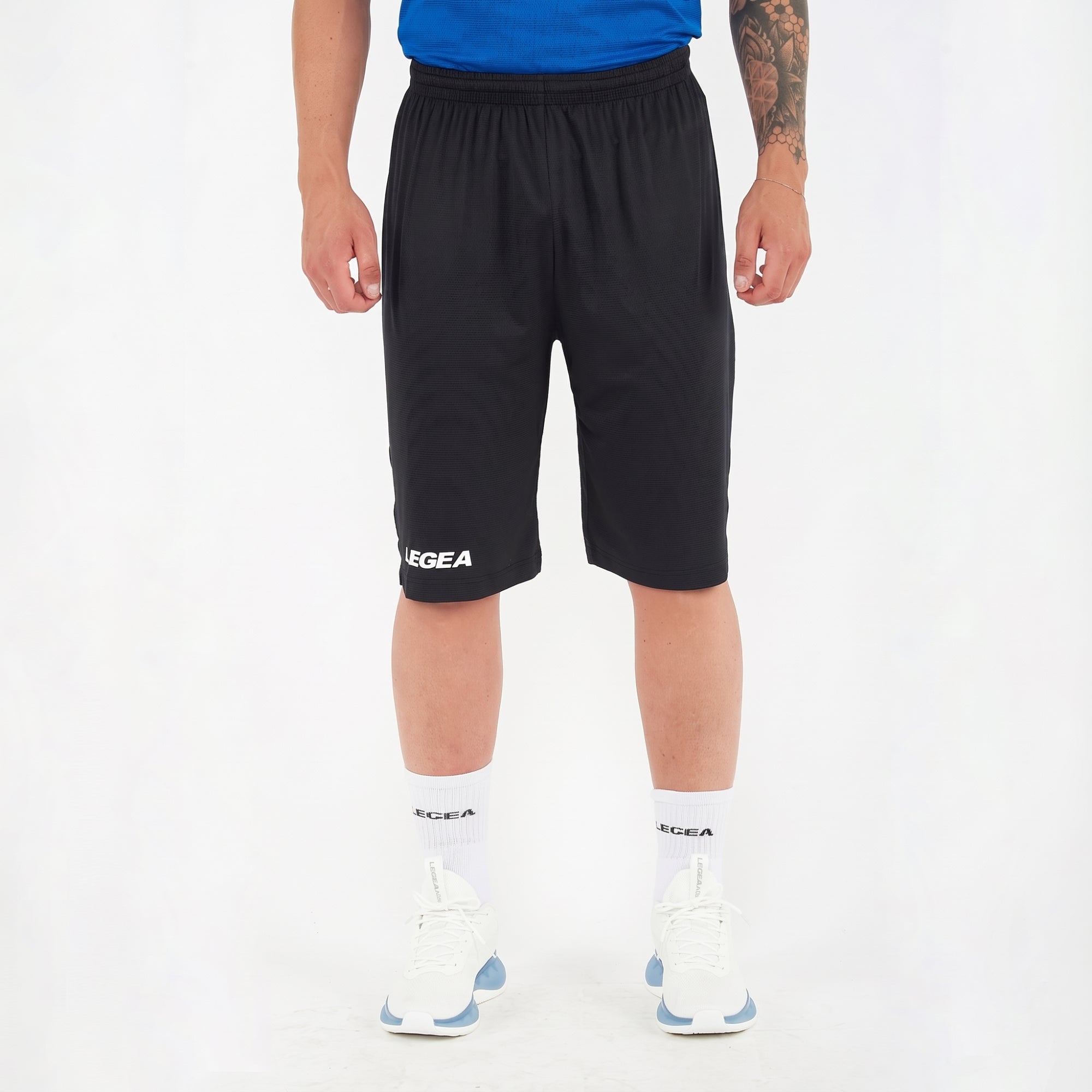 legea-cleveland-pantaloncini-allenamento-poliestere-nero-xl image 1