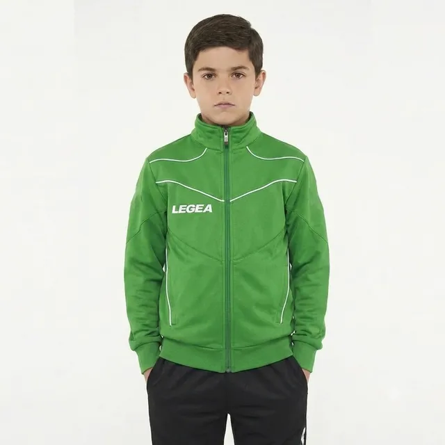 legea-texas-junior-giacca-sportiva-con-zip-verde-3xs image 1