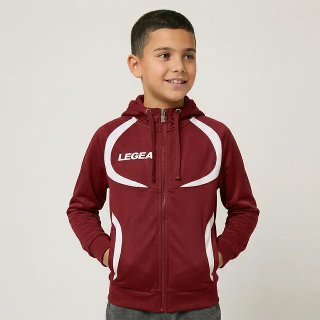 legea-tunisia-giacca-allenamento-granata-2xs-taglie-piccole image 1