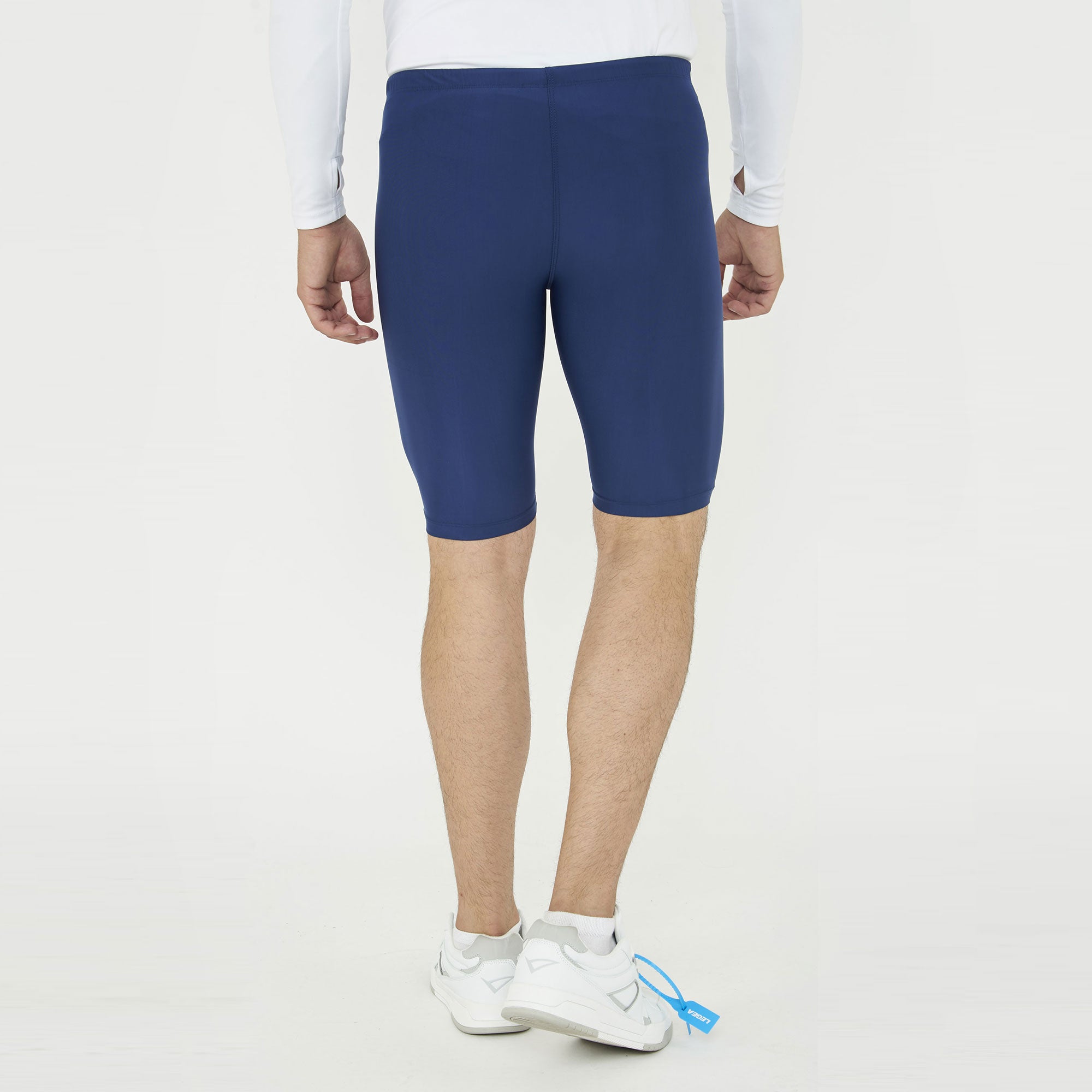 legea-corsa-pantaloncini-termici-allenamento-blu-m image 3