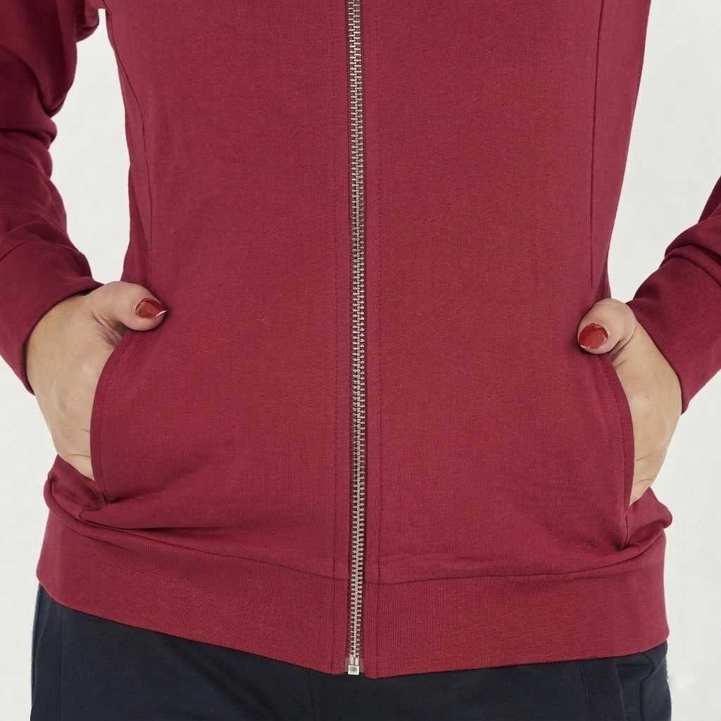 legea-ridaka-giacca-sportiva-leggera-donna-con-zip-rosa-scuro-xs image 3