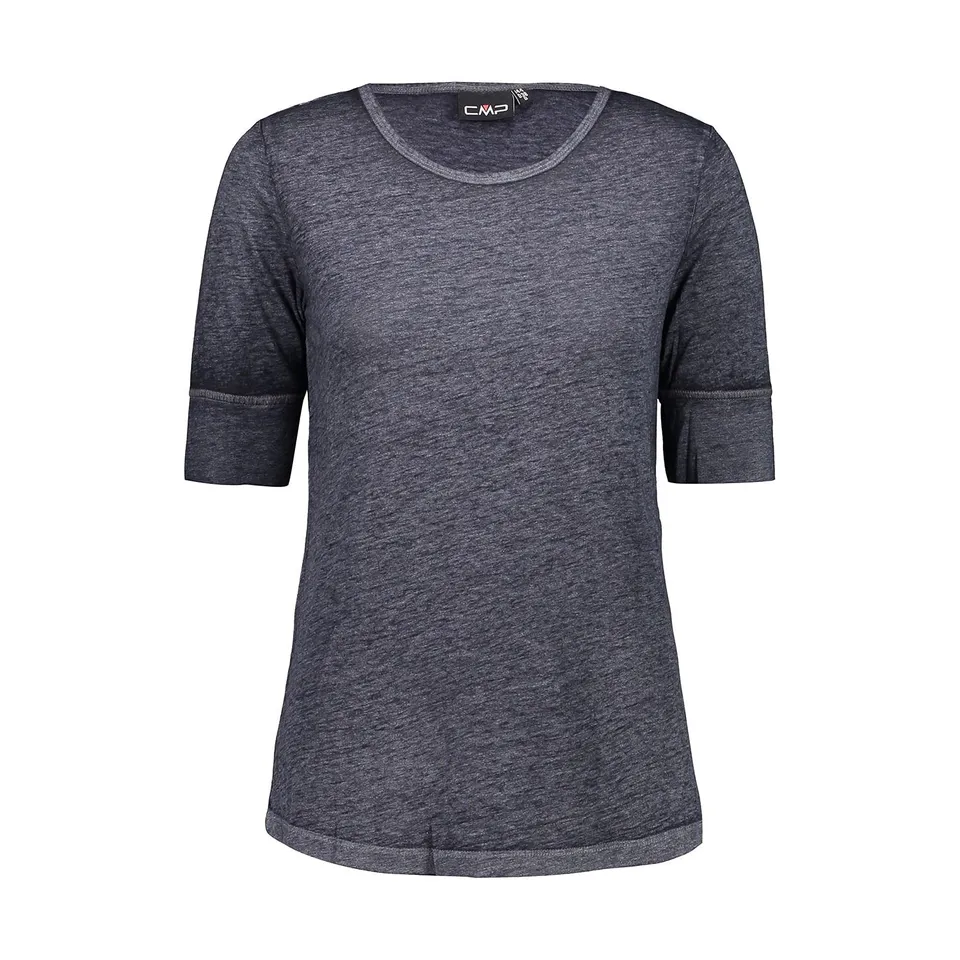 cmp-burn-out-jersey-t-shirt-sportiva-donna-in-cotone image 1