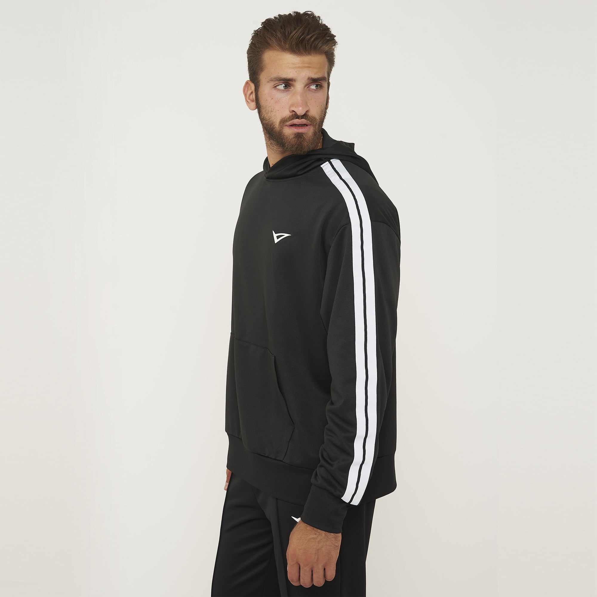 legea-felpa-senza-zip-con-cappuccio-space-nero-l image 6