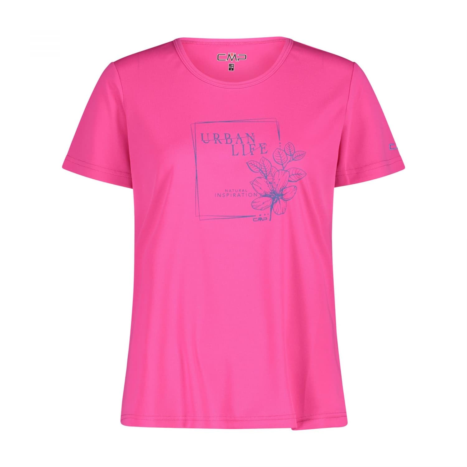 cmp-39t5676p-t-shirt-dry-function-girocollo-donna-con-logo image 6