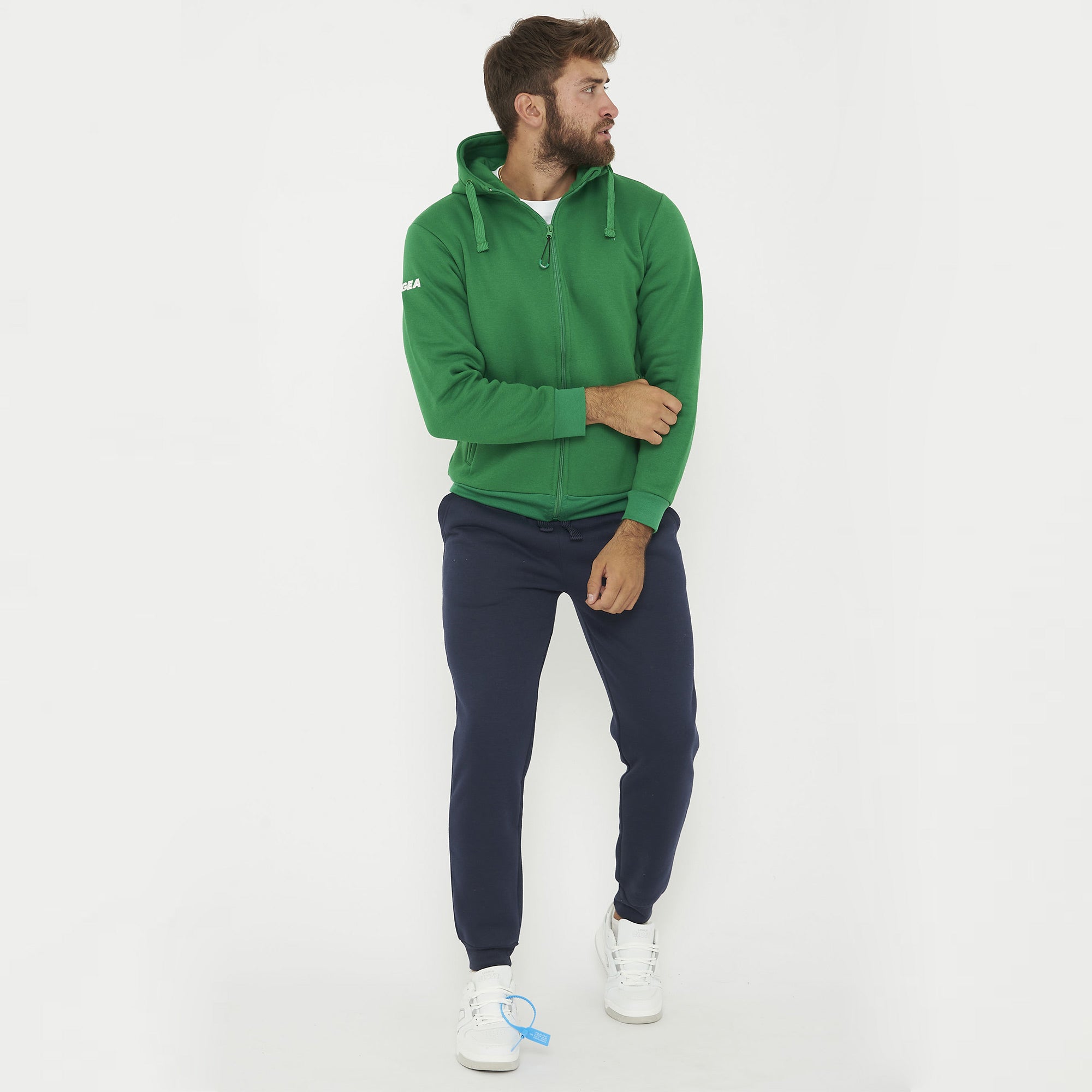 legea-felpa-sarajevo-con-cappuccio-e-zip-verde-2xl image 8