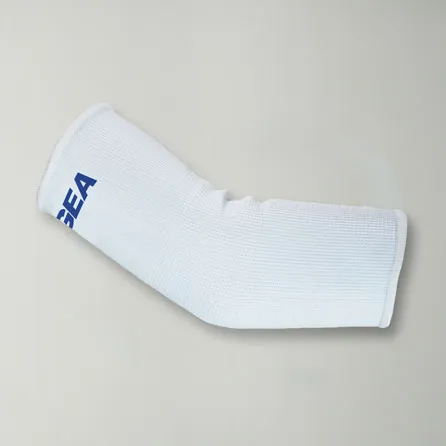 legea-elbow-pad-gomitiera-in-elastan-bianco-l image 1