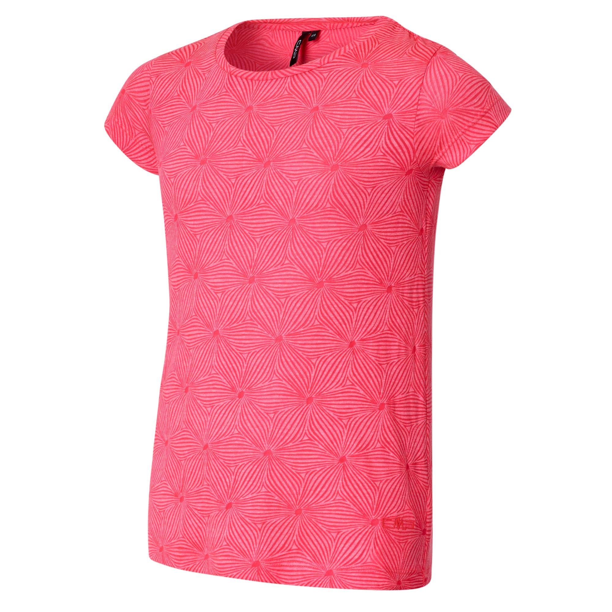 cmp-rahmsy-t-shirt-bambina-in-cotone-con-stampa-floreale image 1