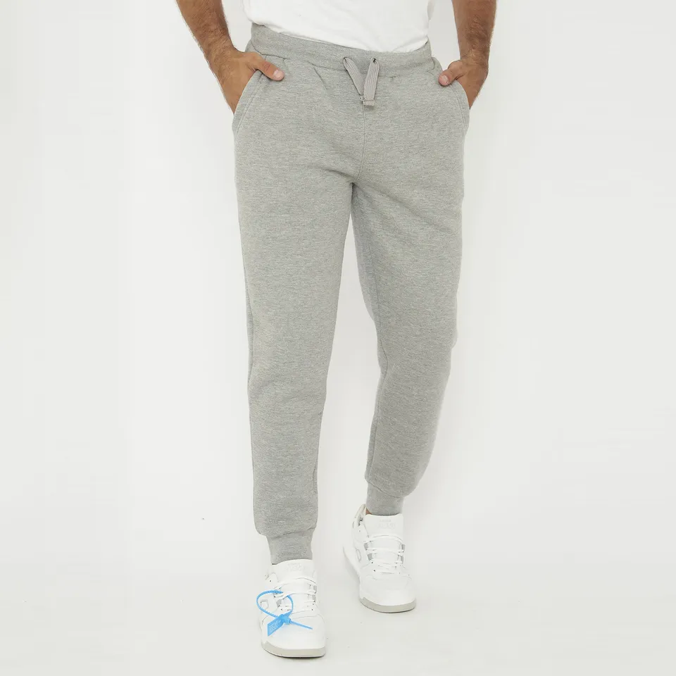 legea-sofia-pantaloni-sportivi-felpati-con-tasche-grigio-melange-l image 1