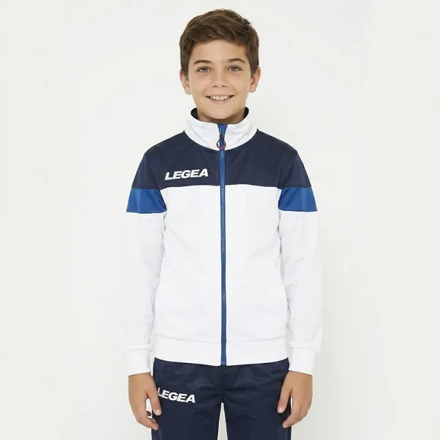 legea-bolivia-giacca-sportiva-bianco-blu-2xs image 1
