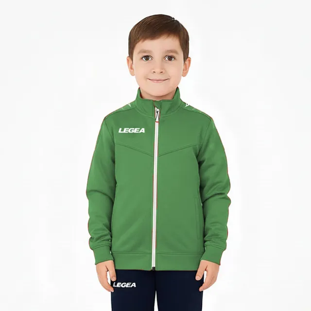 legea-alabama-giacca-full-zip-sportiva-verde-3xs image 1