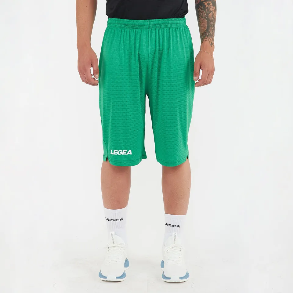 legea-cleveland-pantaloncini-poliestere-oversize-verde-3xl image 1