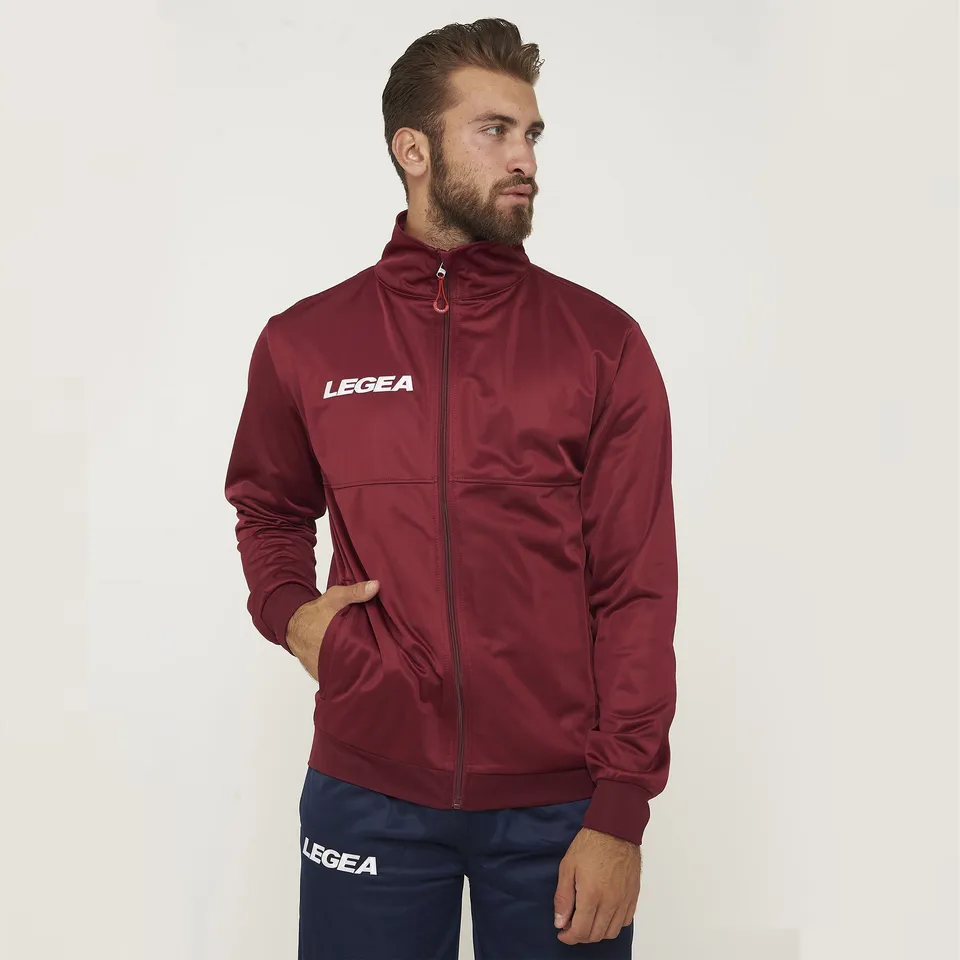 legea-giacca-sportiva-con-zip-cuba-granata-m image 1
