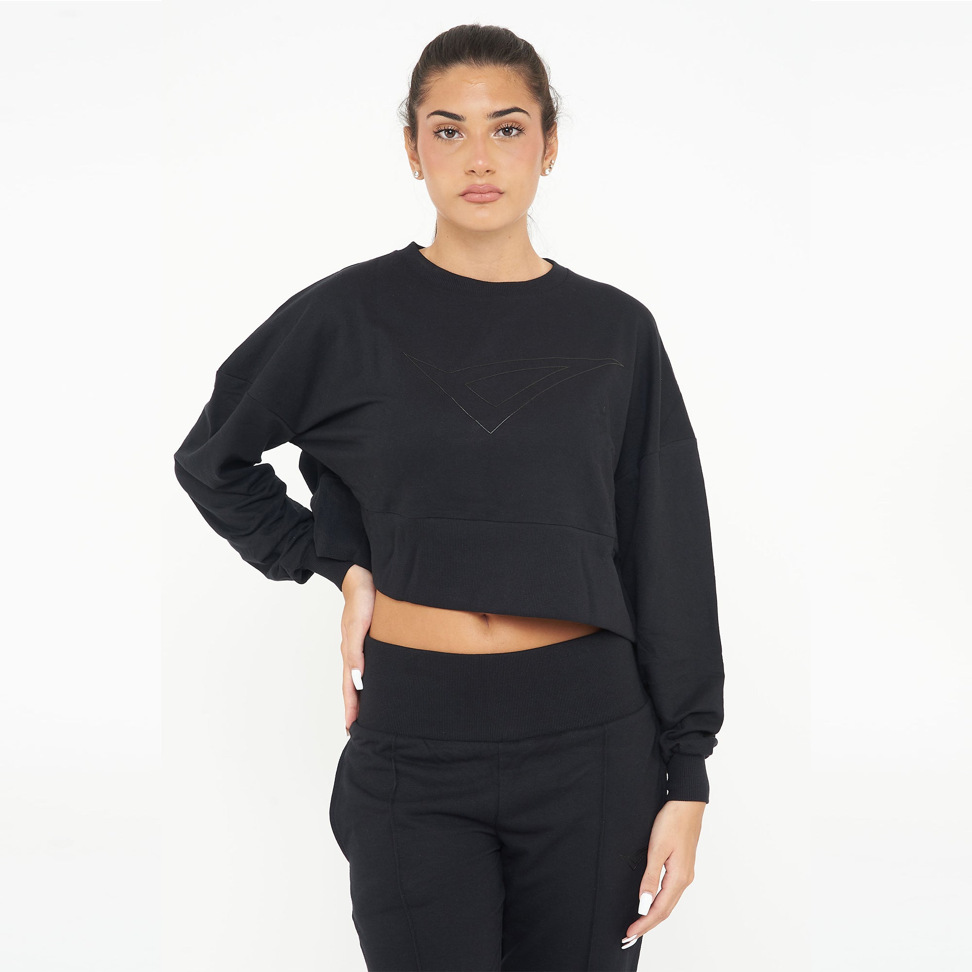 legea-f-essence-felpa-girocollo-in-cotone-nero-xl image 1