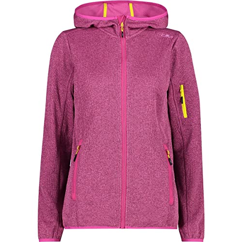 cmp-rigel-giacca-in-pile-leggero-donna-con-cappuccio-in-maglia image 3