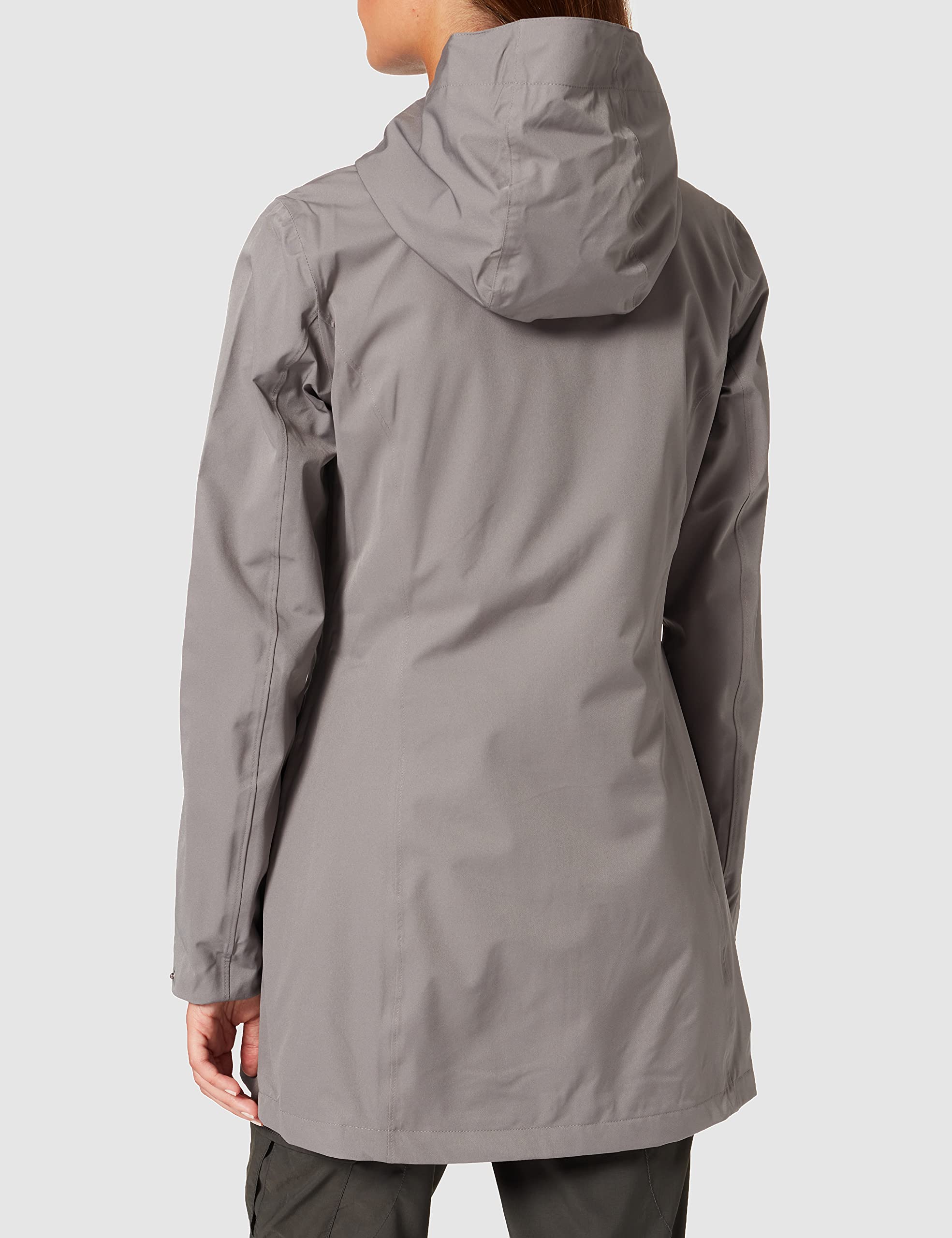cmp-rigel-giacca-lunga-elasticizzata-donna-con-cappuccio-fisso image 4