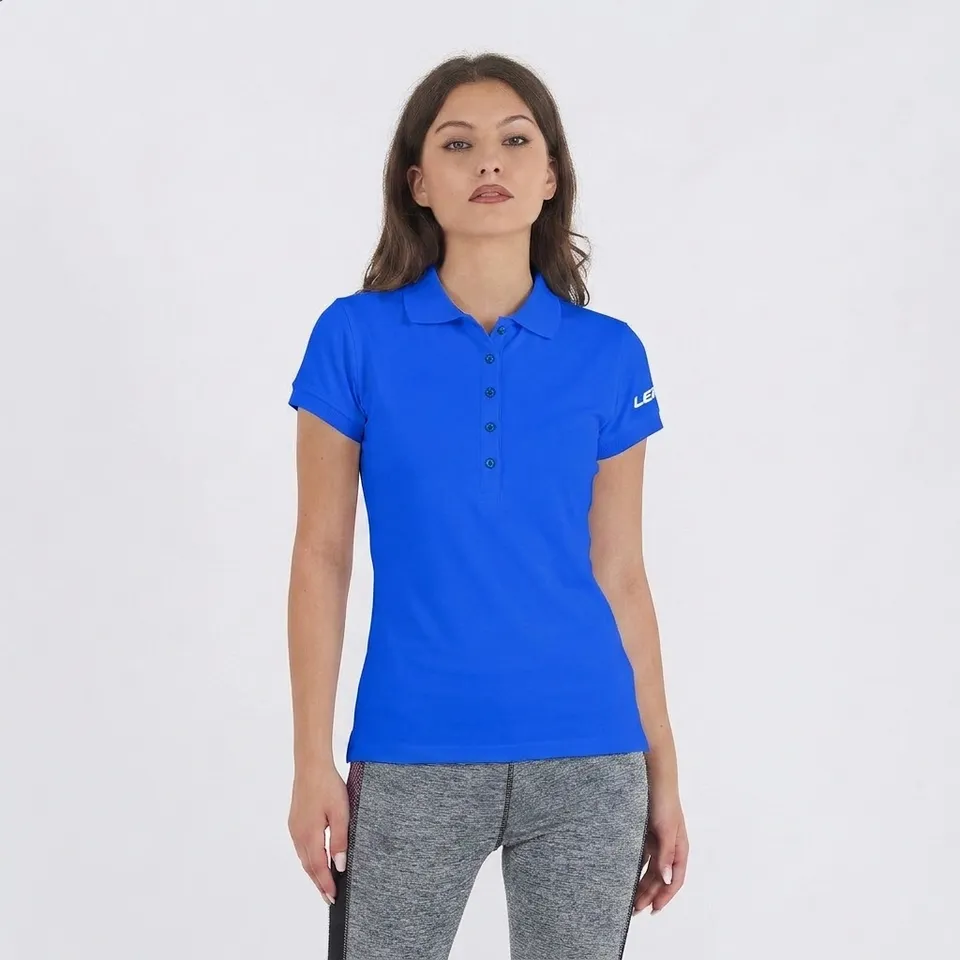 legea-sud-silver-polo-donna-a-mezze-maniche-azzurro-xl image 1
