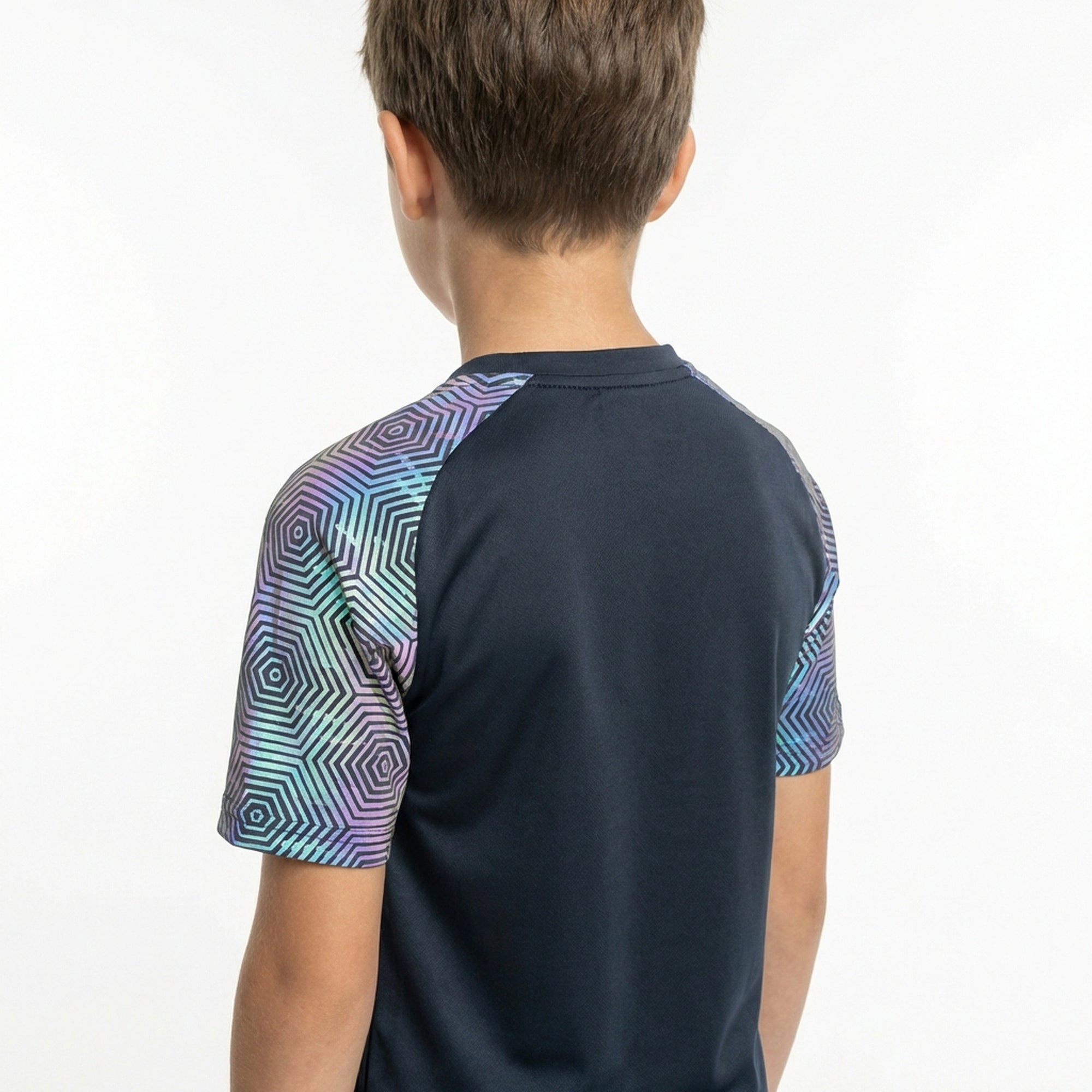 legea-giacarta-maglia-running-taglie-piccole-grigio-scuro-turchese-3xs image 2