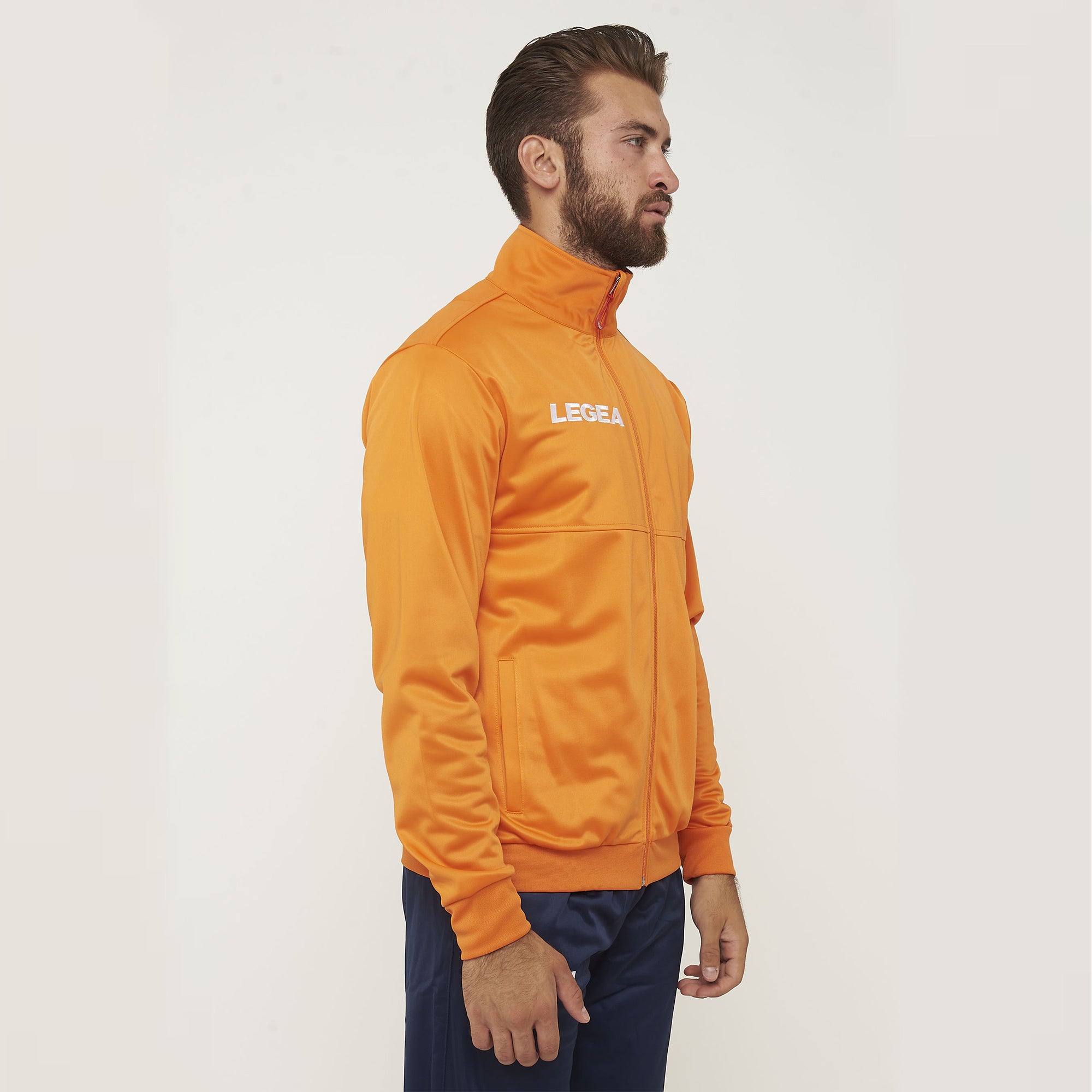 legea-cuba-giacca-sportiva-con-zip-e-cappuccio-arancio-xl image 3