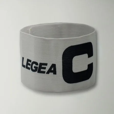 legea-fascia-capitano-calcio-regolabile-bianca image 1