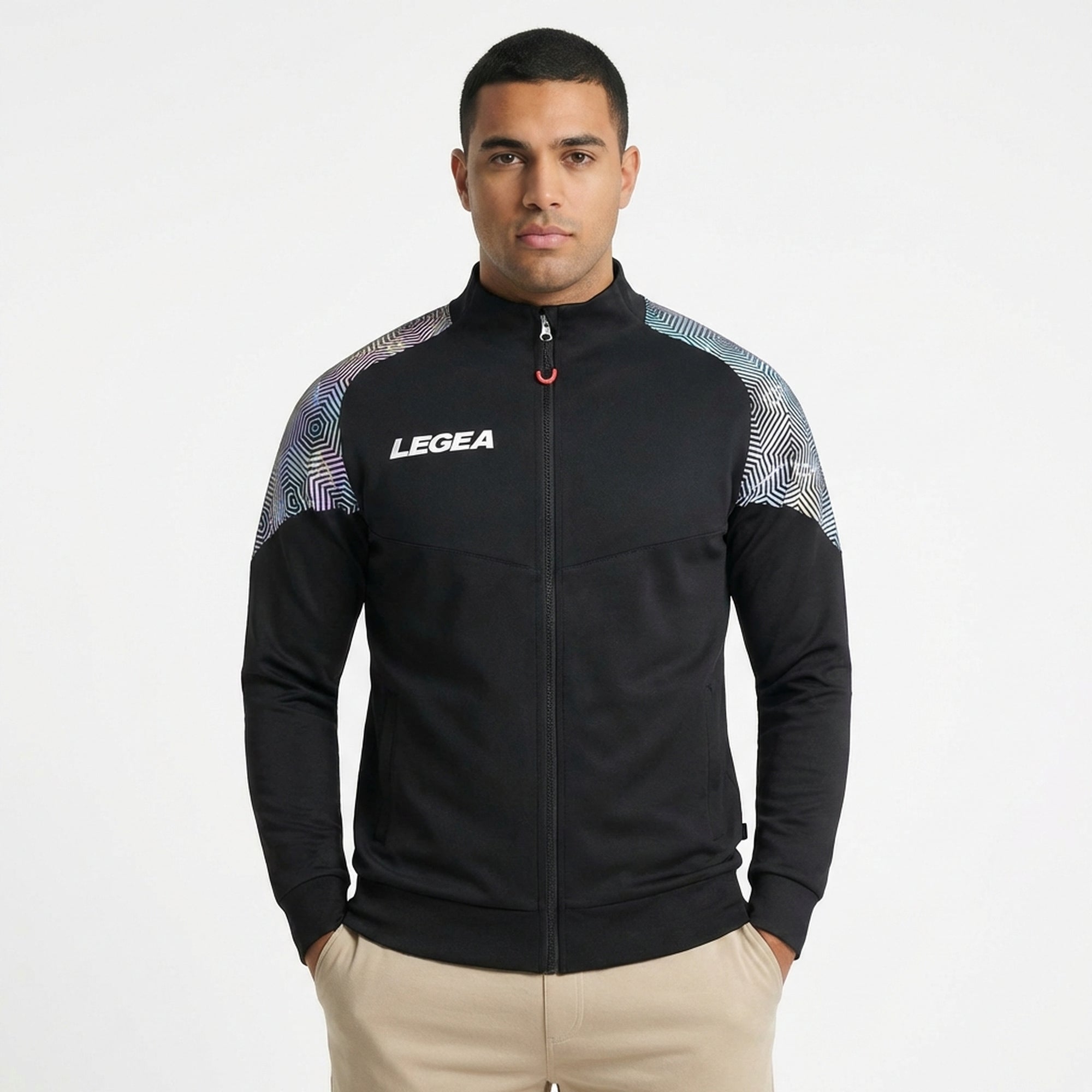 legea-manila-giacca-con-zip-nero-4xl-oversize image 1