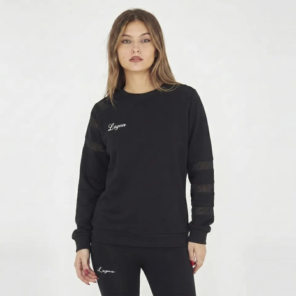 legea-asai-felpa-girocollo-in-cotone-nero-xl image 1