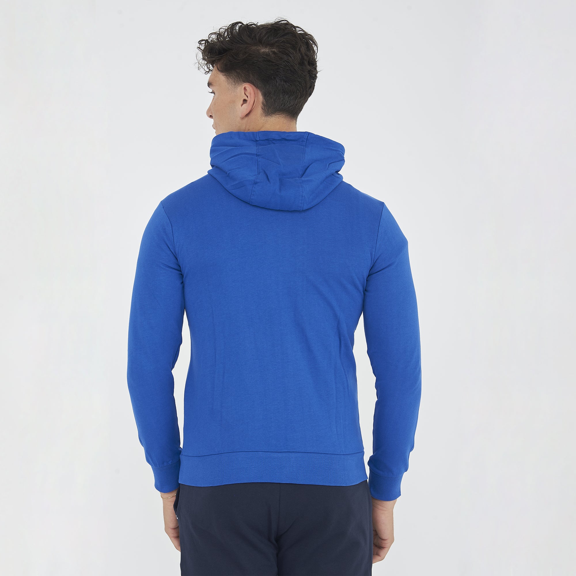 legea-raya-felpa-con-zip-e-cappuccio-in-cotone-azzurro-s image 2