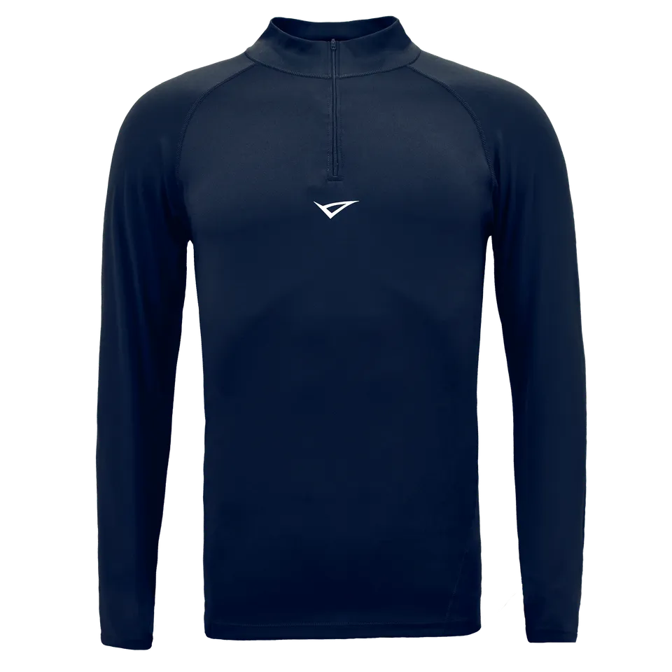 legea-ironboy-turbo-maglia-termica-mezza-zip-blu-xs-s image 1