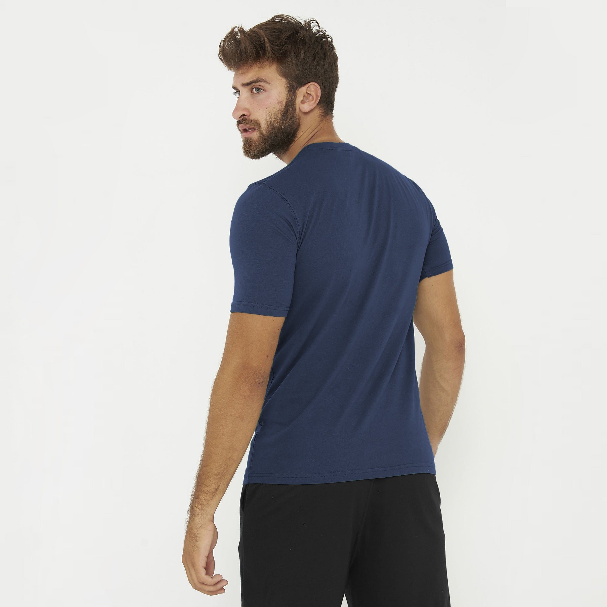 legea-euphoria-t-shirt-in-cotone-uomo-blu-xl image 2