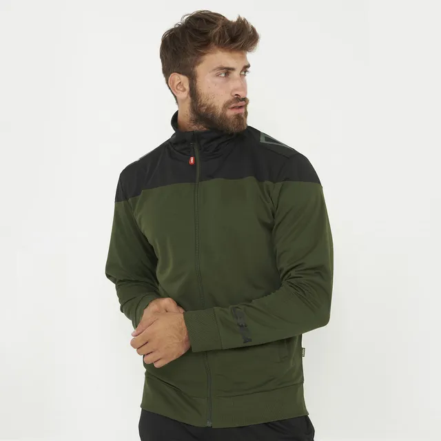 legea-dakota-giacca-sportiva-con-zip-verde-militare-2xl image 1