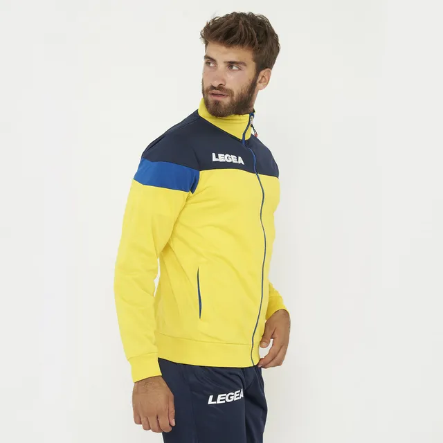 legea-bolivia-giacca-sportiva-in-poliestere-giallo-blu-xl image 1