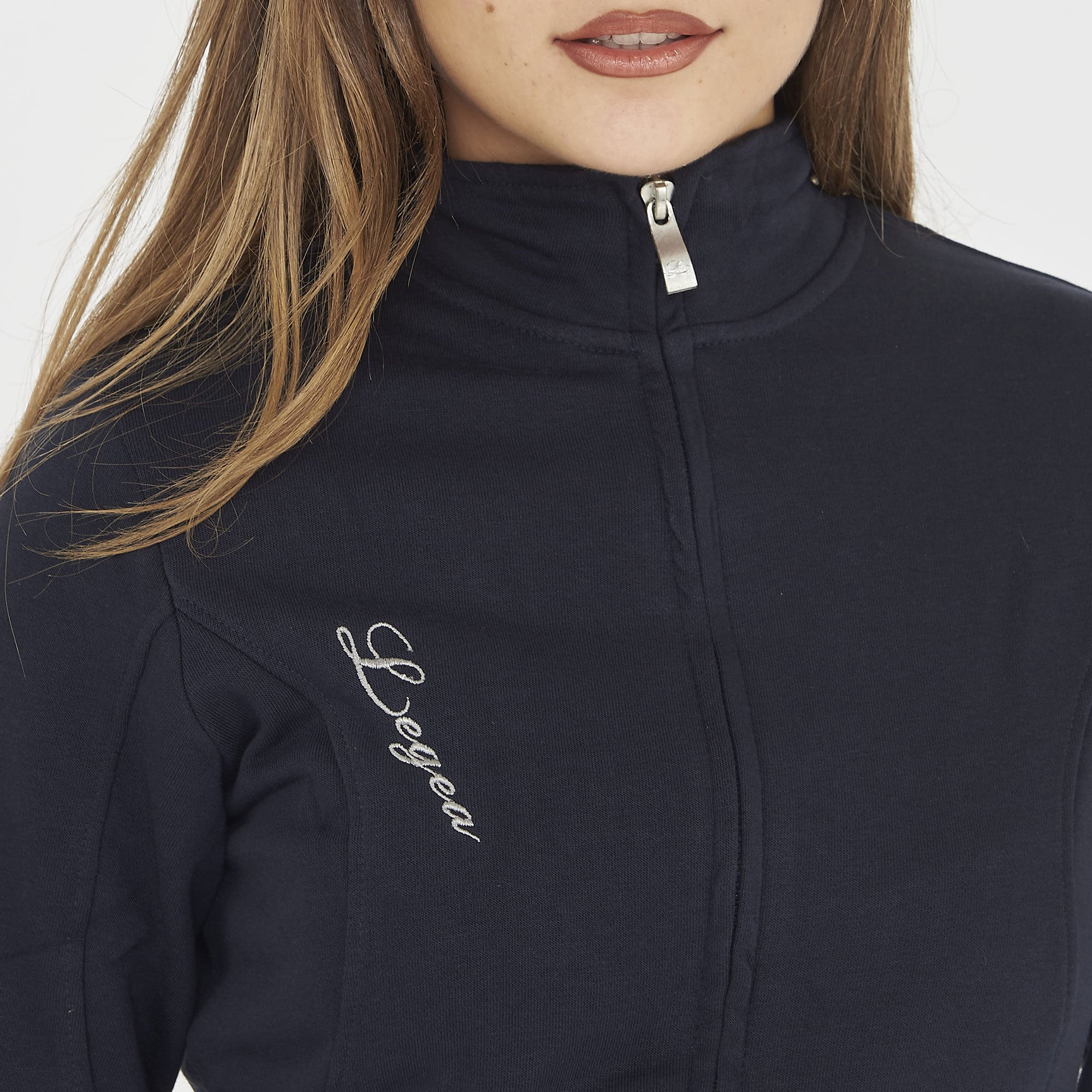 legea-karida-felpa-con-mezza-zip-in-cotone-blu-2xl image 6