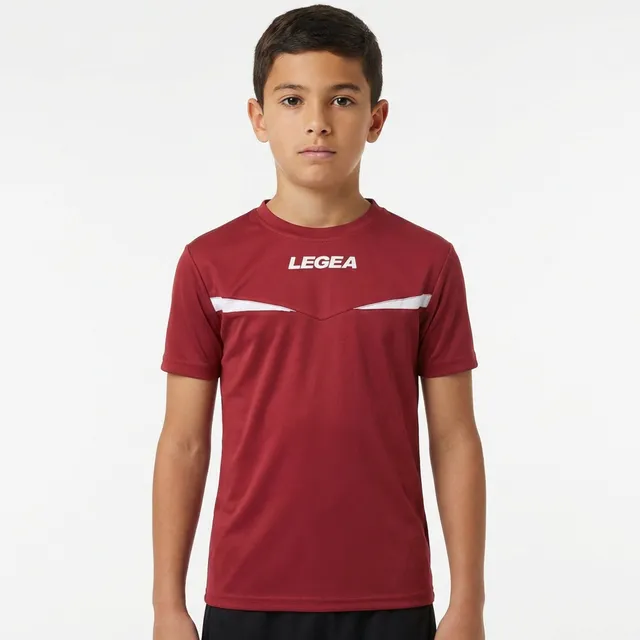legea-pristina-maglia-da-gioco-manica-corta-granata-bianco-2xs image 1