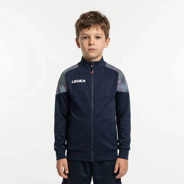 legea-manila-giacca-con-zip-antivento-blu-2xs image 1
