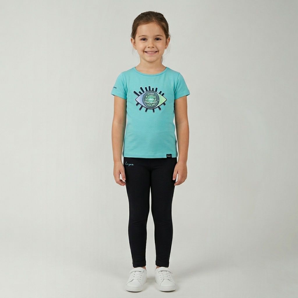 legea-vetra-completino-cotone-bambina-verde-acqua-3xs image 1