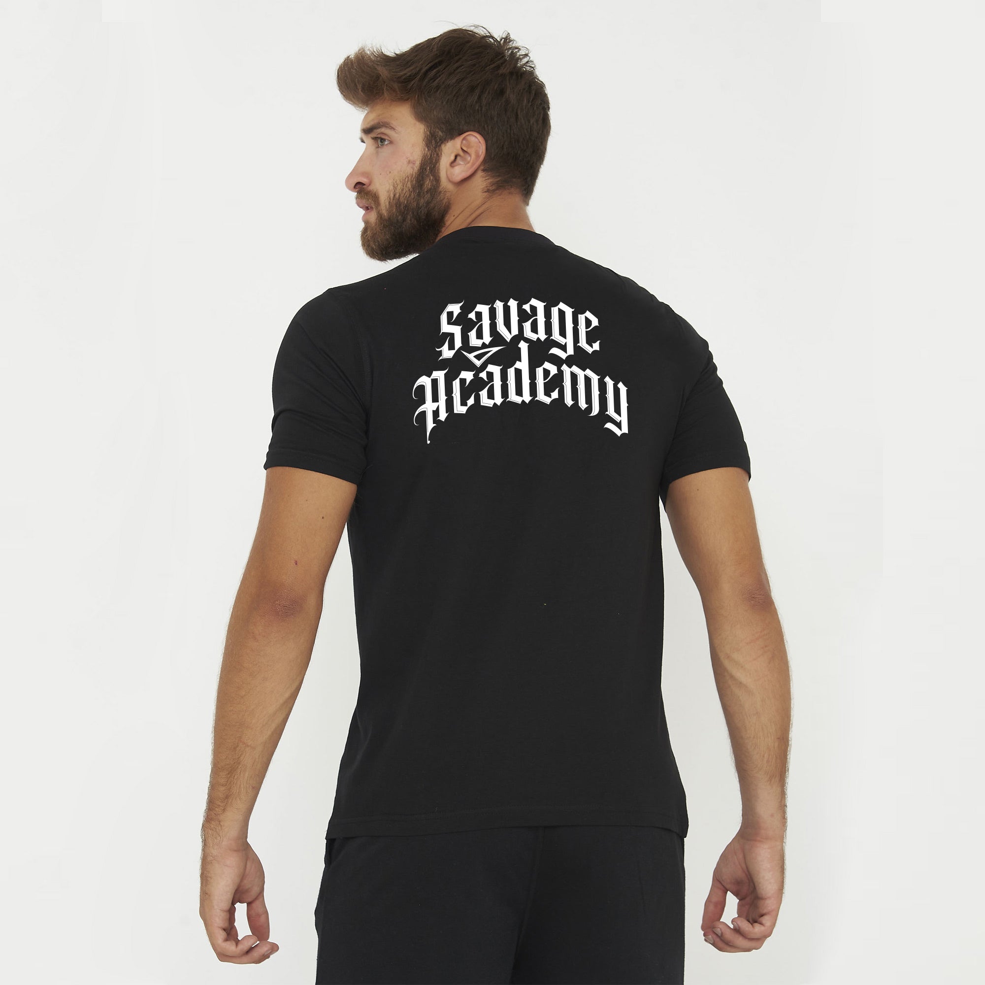 legea-savage-t-shirt-in-cotone-nero-s image 4